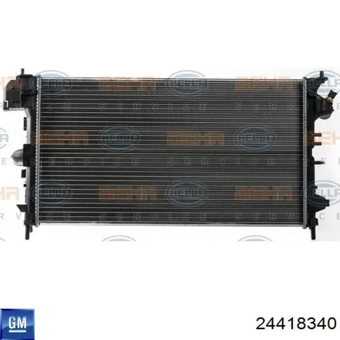 Радиатор 24418340 General Motors
