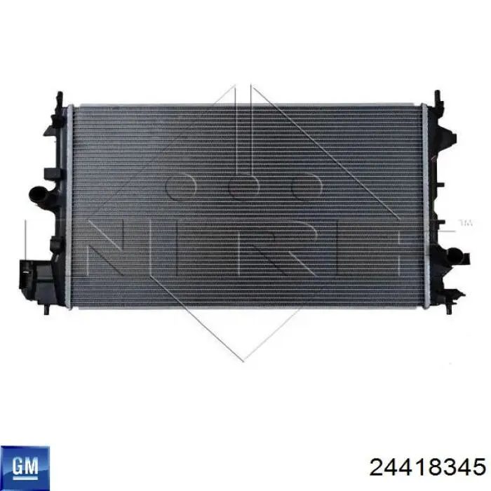Радиатор охлаждения двигателя General Motors 24418345 цена, от 91.69 USD