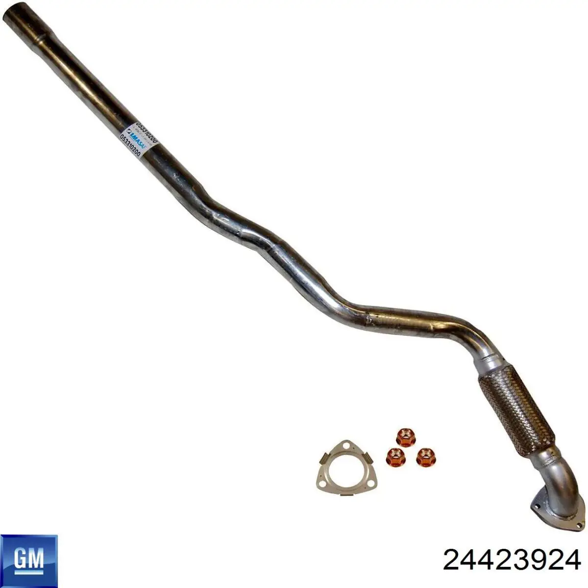 24423924 General Motors Глушитель, передняя часть