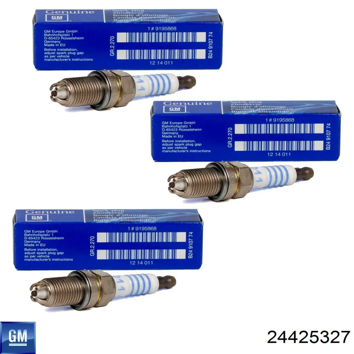 Свеча зажигания General Motors 24425327 цена, от 6.57 USD