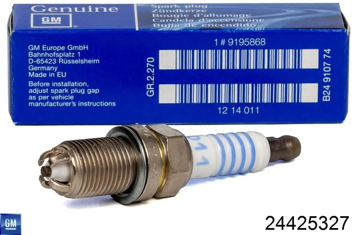 24425327 General Motors Свечи зажигания