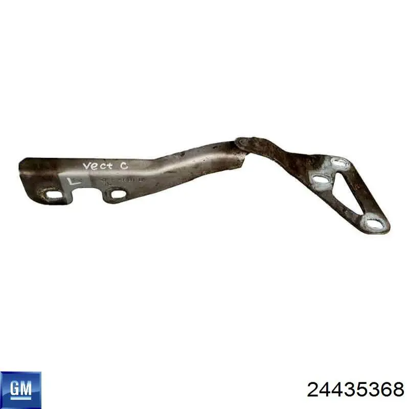 24435368 General Motors Шарнир капота левый