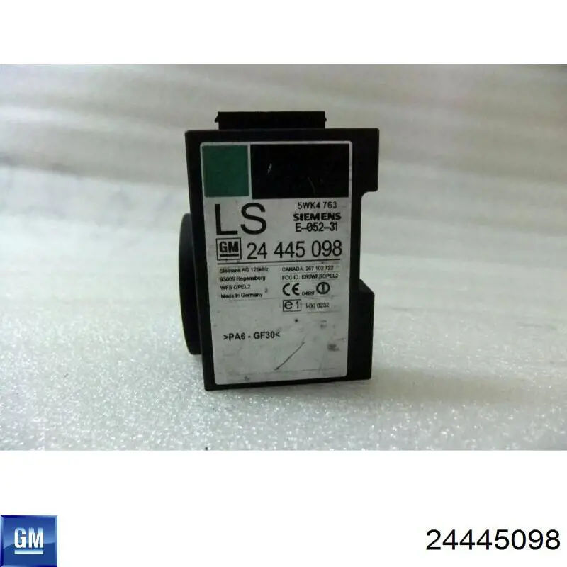 Антенна (кольцо) иммобилайзера General Motors 24445098 цена, от 11.29 USD