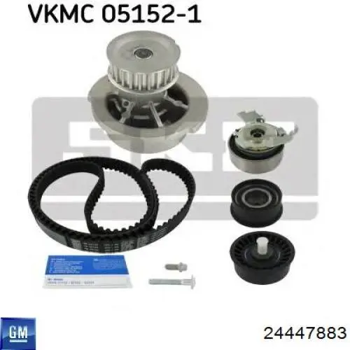 Купить 24447883 General Motors Кронштейн натяжителя ремня ГРМ