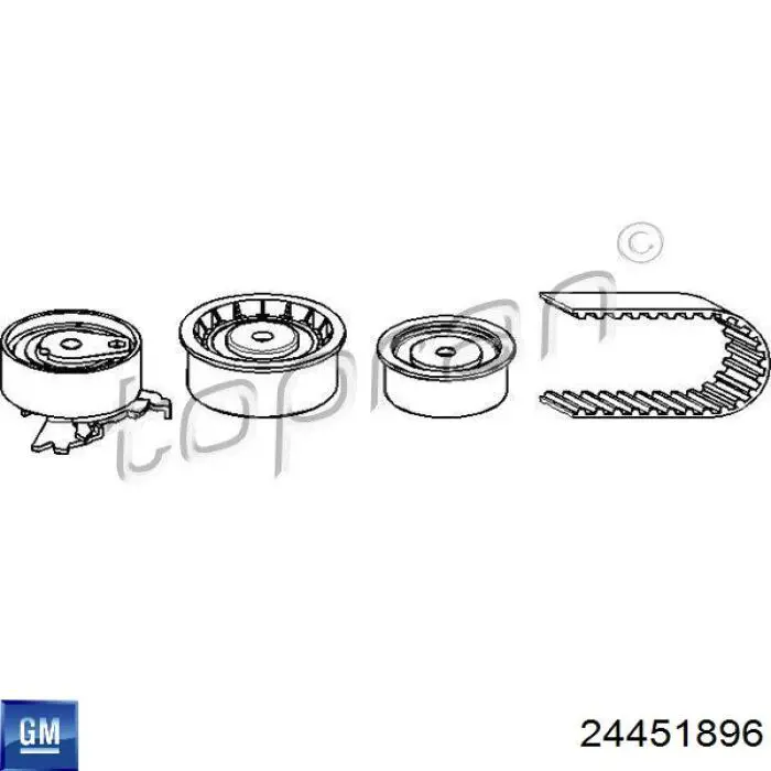 24451896 General Motors Ремень двигателя