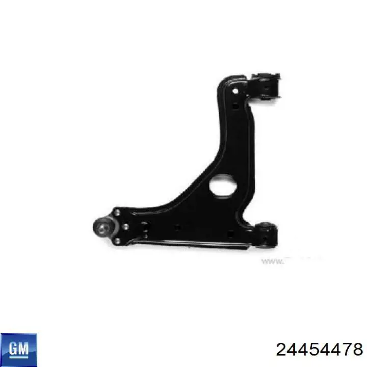 24454478 General Motors Рычаг передней подвески нижний, правый