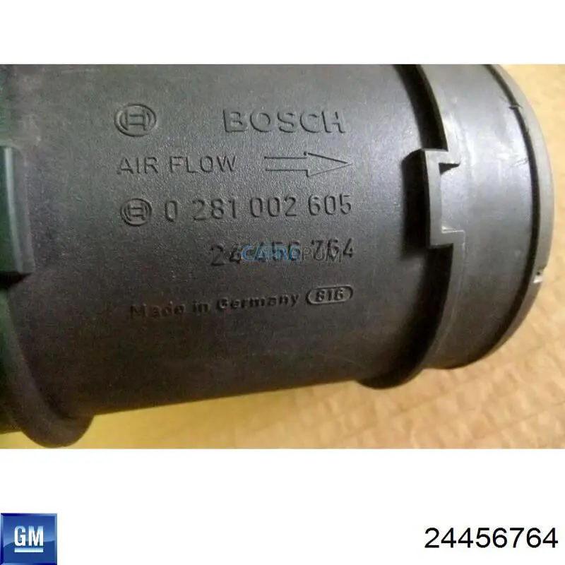 Датчик массового расхода воздуха General Motors 24456764 цена, от 33.86 USD