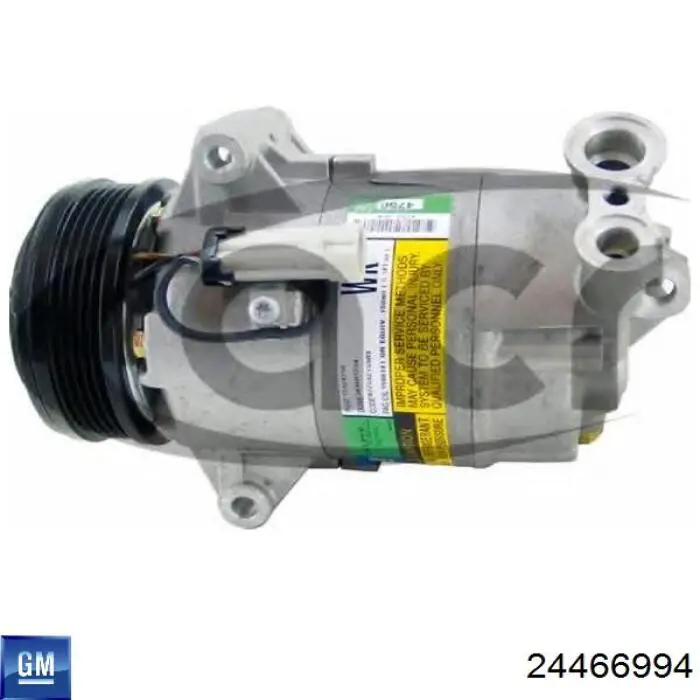 24466994 General Motors compressor de aparelho de ar condicionado