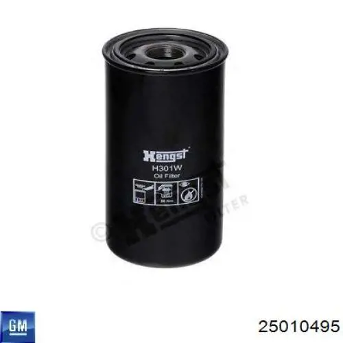 Фильтр очистки масла центробежный General Motors 25010495 цена, от 24.17 USD