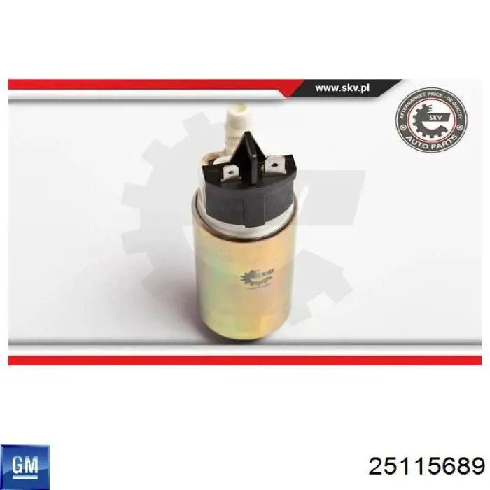 Насос топливный General Motors 25115689 цена, от 33.94 USD