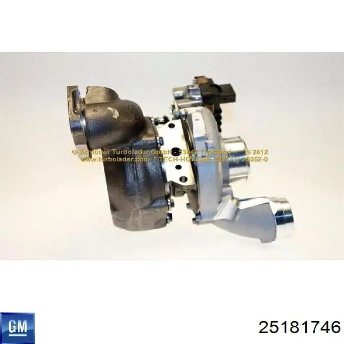 Турбонагнетатель General Motors 25181746 цена, от 221.20 USD