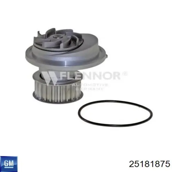 Помпа охлаждения General Motors 25181875 цена, от 34.59 USD