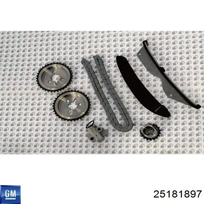 Ремкомплект ГРМ General Motors 25181897 цена, от 112.36 USD