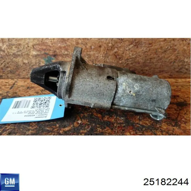 25182244 General Motors Стартер автомобиля