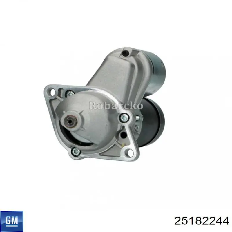 Стартер двигателя General Motors 25182244