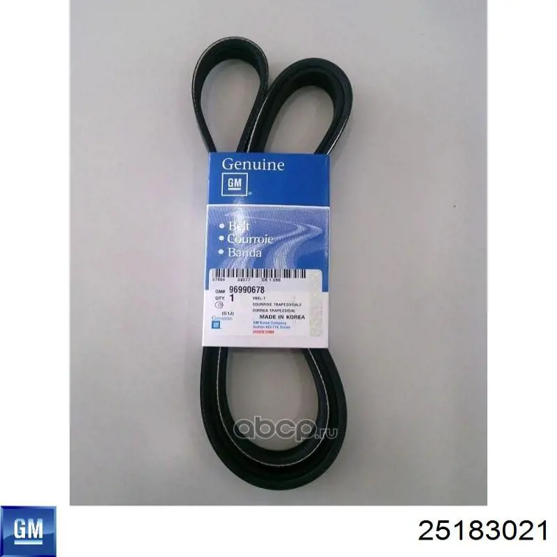 25183021 General Motors Поликлиновый ремень