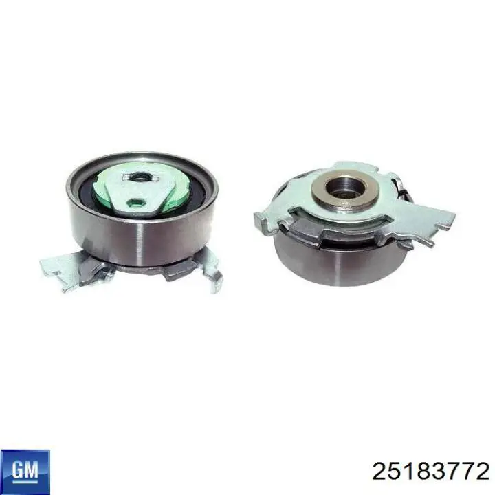 Rolo de reguladora de tensão da correia do mecanismo de distribuição de gás General Motors 25183772 preço, a partir de 64,96 USD