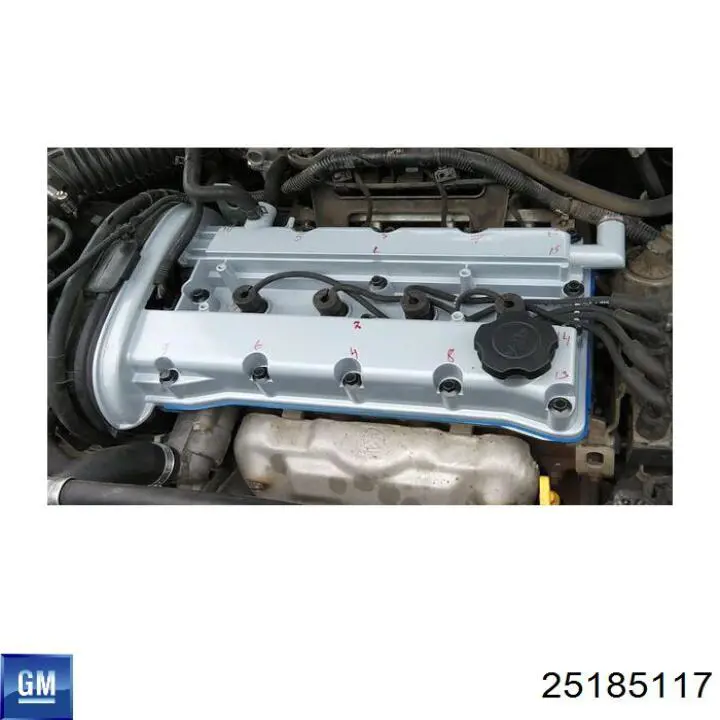 Купить 96469203 Opel Клапанная крышка
