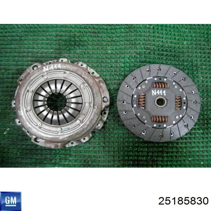 Комплект сцепления (3 части) General Motors 25185830 цена, от 84.65 USD