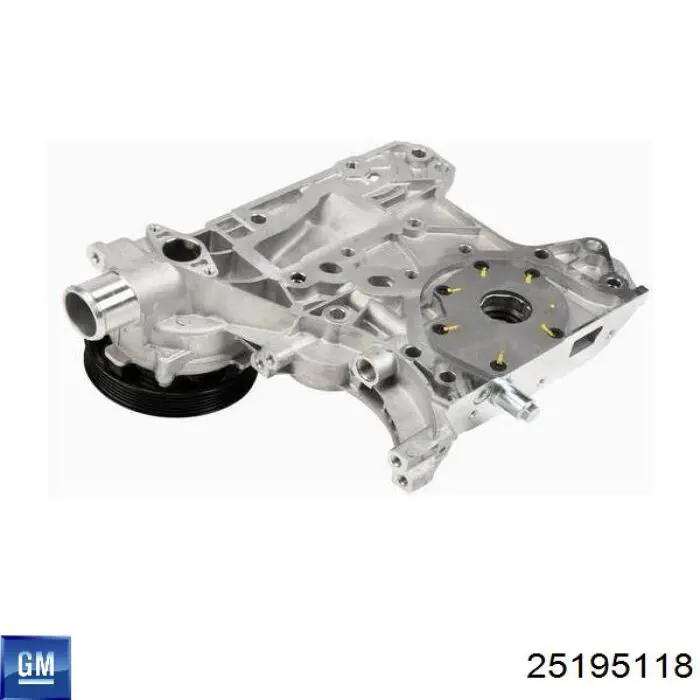 Масляный насос двигателя на Chevrolet Cruze  J300