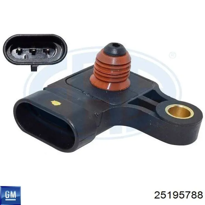 Compre 25195788 General Motors Sensor de pressão no coletor de admissão, MAP