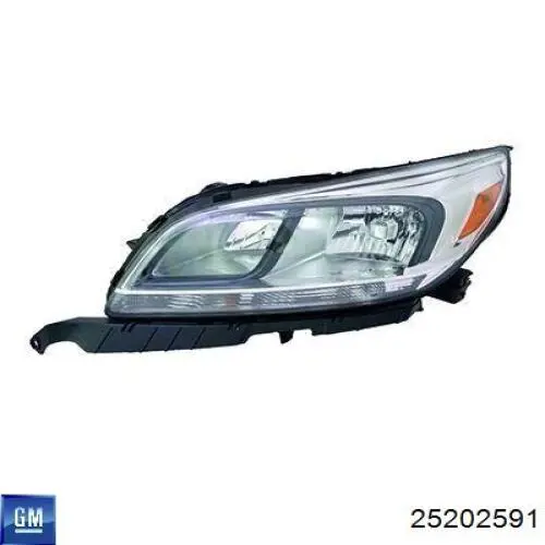 Купить 25202591 General Motors Датчик давления масла