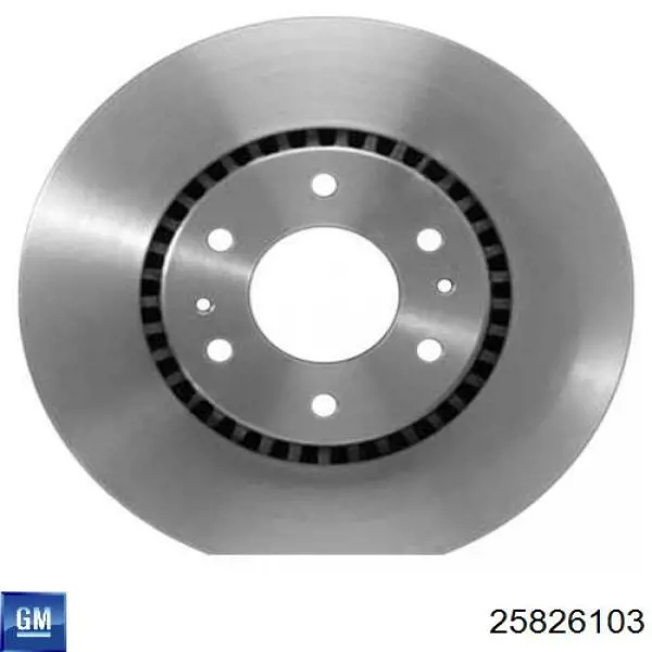 25826103 General Motors Диск тормозной передний