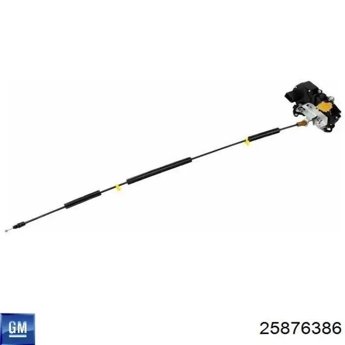 Купить 25876386 General Motors Замок водительской двери