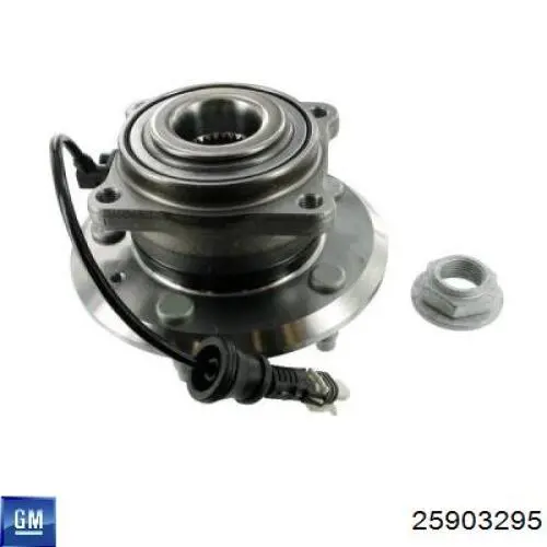 Ступица заднего колеса General Motors 25903295