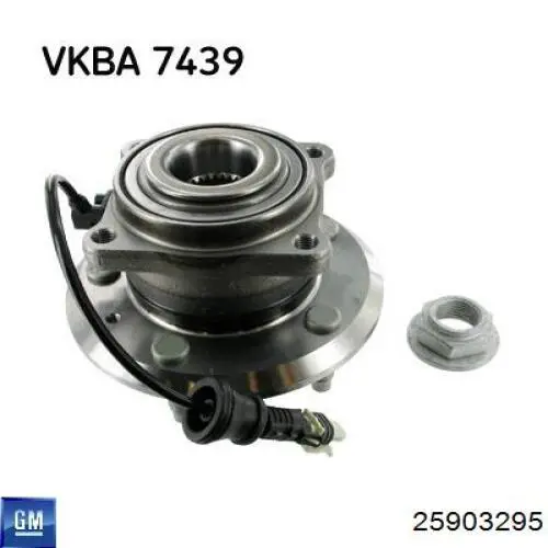 Ступицы задних колес General Motors 25903295 цена, от 75.43 USD