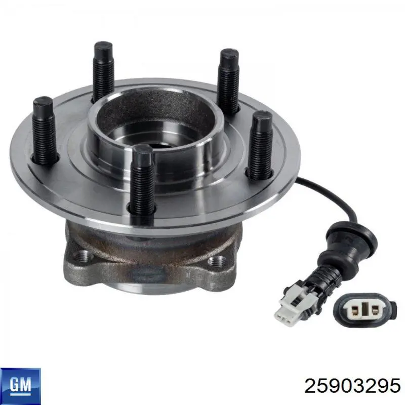 Задняя ступица 25903295 General Motors