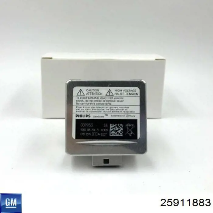Лампочка ксеноновая 25911883 General Motors