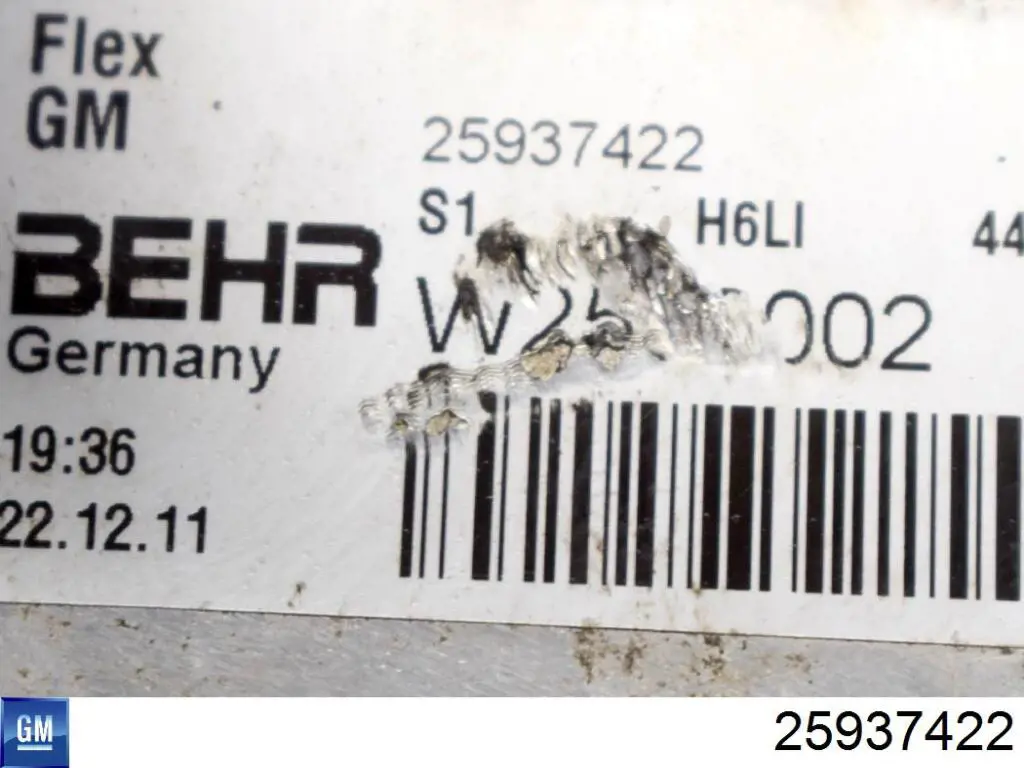  25937422 General Motors
