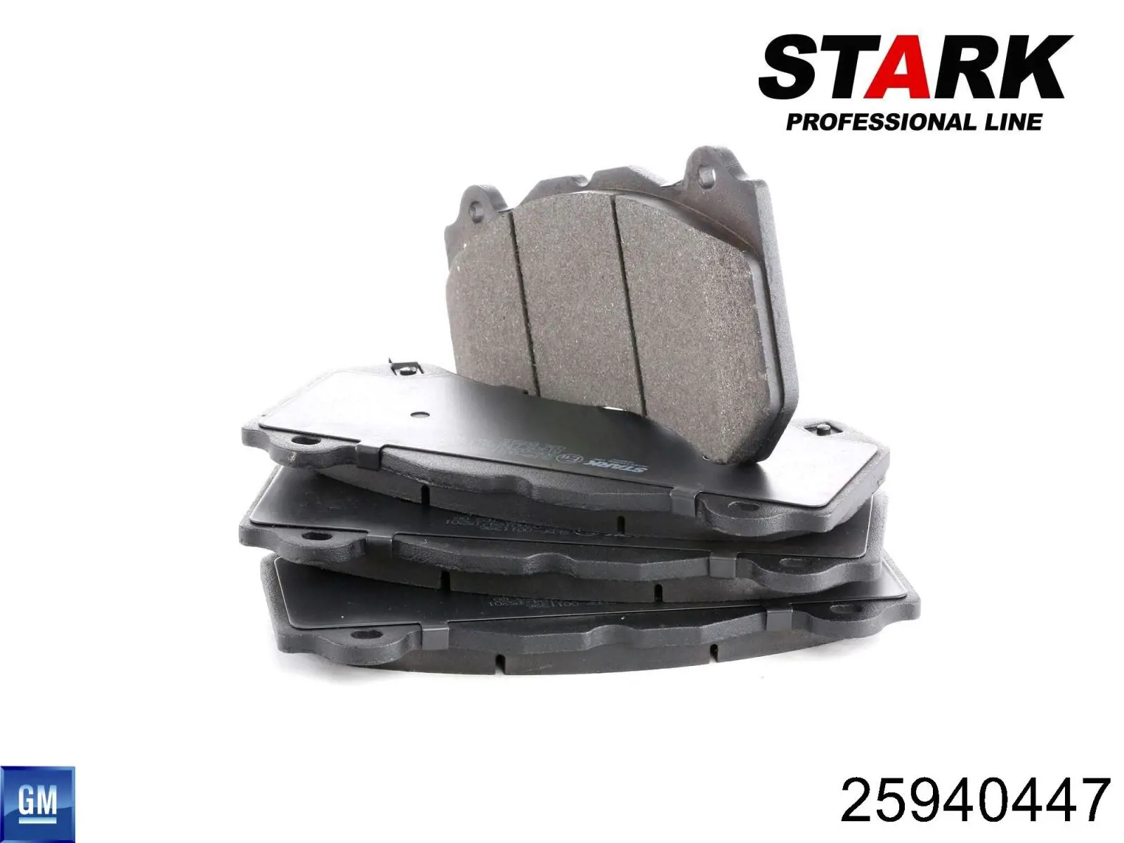 Колодки General Motors 25940447 цена, от 85.27 USD