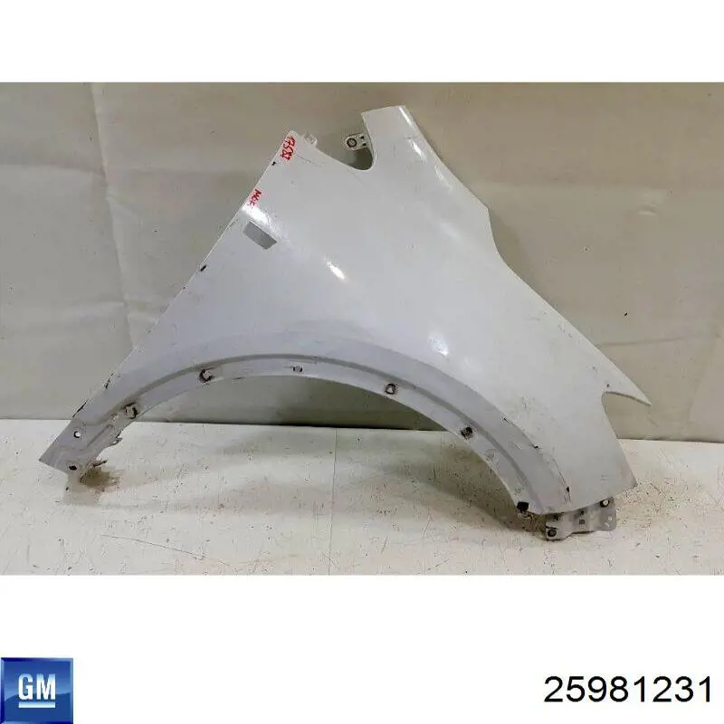 Купить 55L102 Polcar Крыло переднее правое