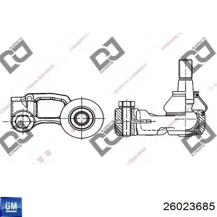 Реечный рулевой механизм General Motors 26023685 цена, от 192.56 USD