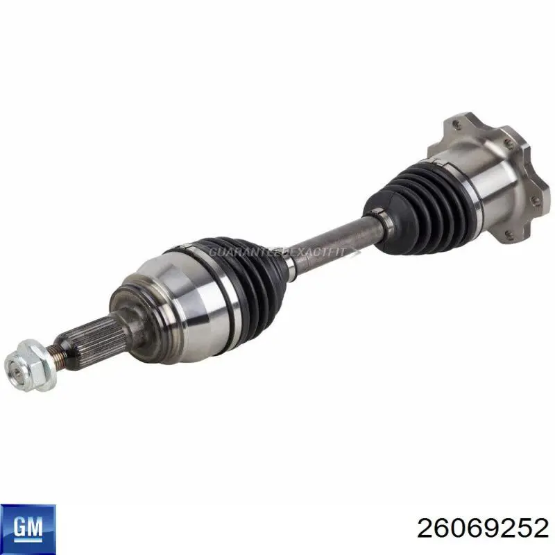 Полуось (привод) передняя General Motors 26060239 цена, от 160.06 USD