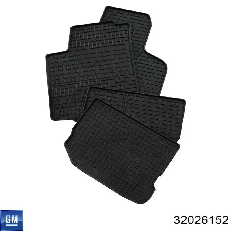 Купить 32026152 General Motors Коврики автомобильные