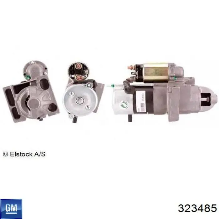 323485 General Motors Стартер автомобиля