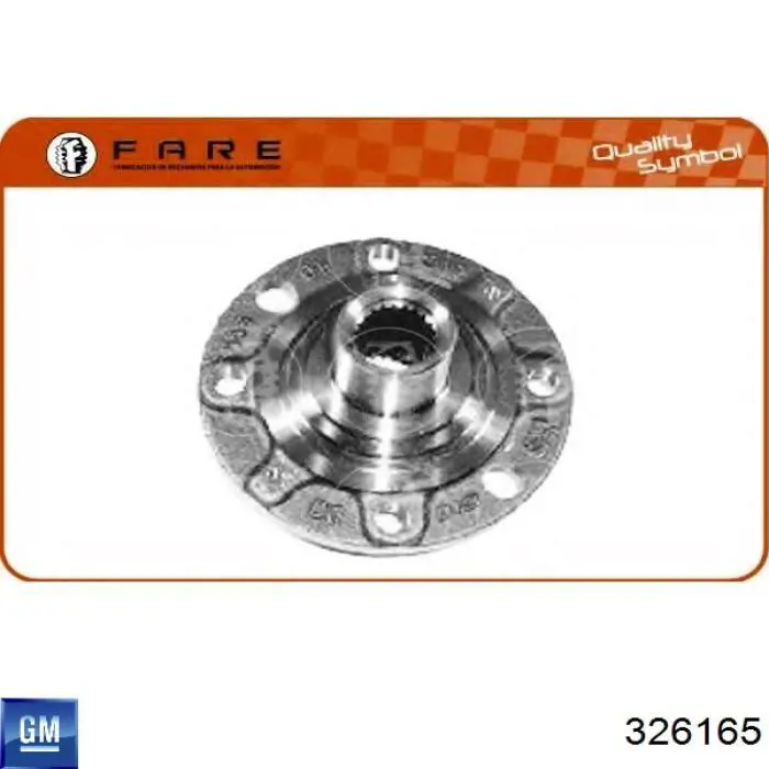 Передняя ступица 326165 General Motors