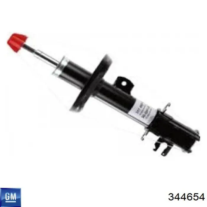 Амортизатор передний левый 344654 General Motors