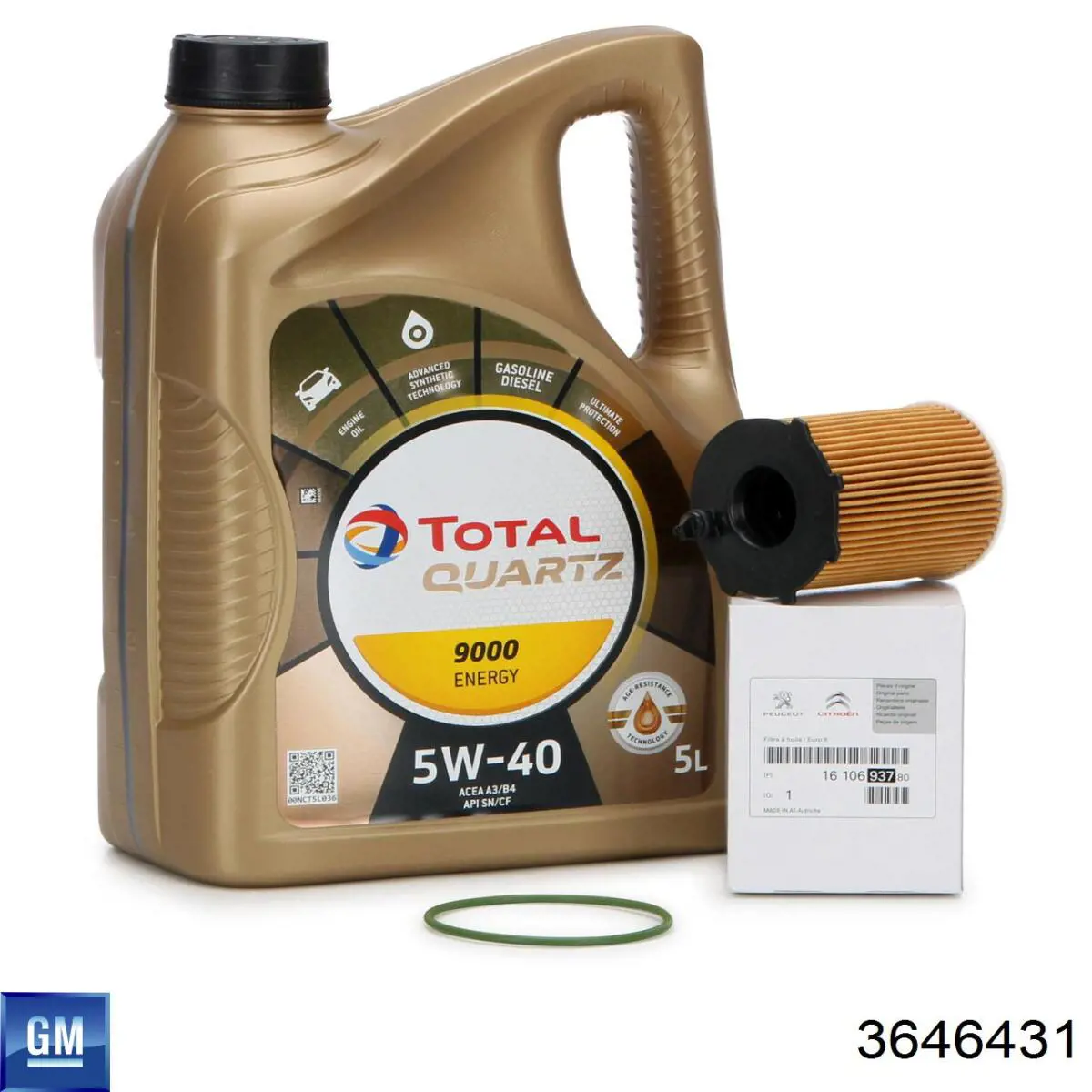 Фильтр масла General Motors 3646431