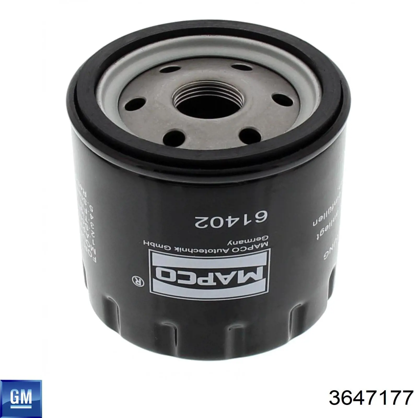 3647177 General Motors Масляный фильтр двигателя