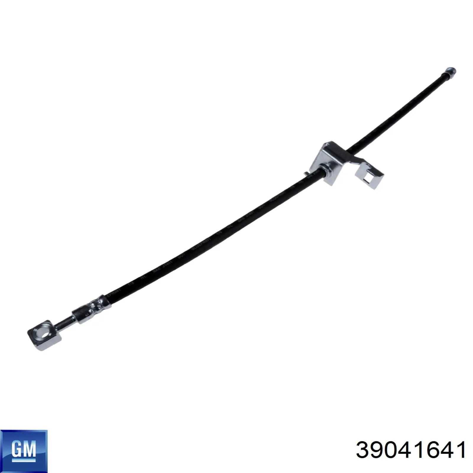 Tubo flexible de frenos trasero izquierdo 39041641 General Motors