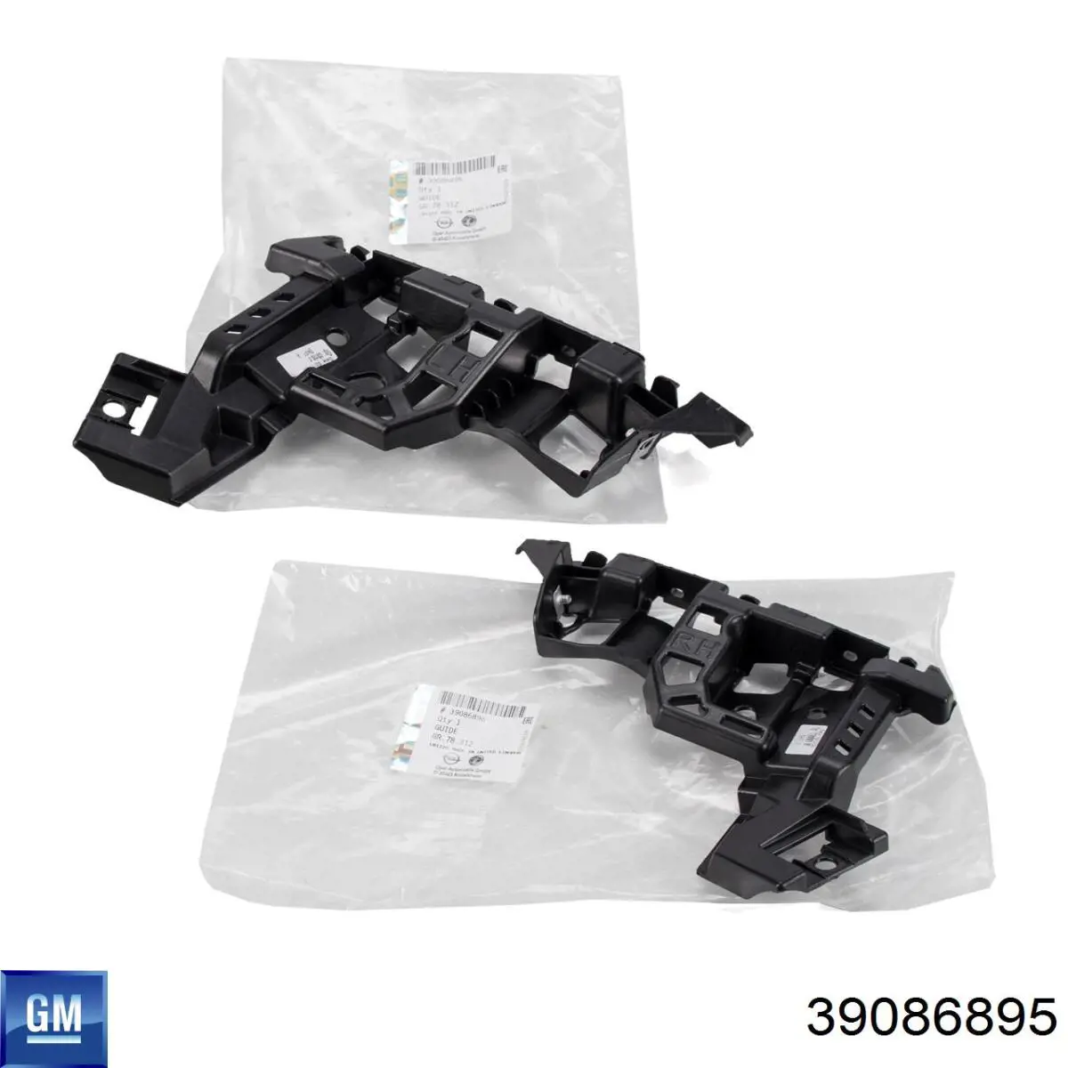 Направляющая переднего бампера левая 39086895 General Motors