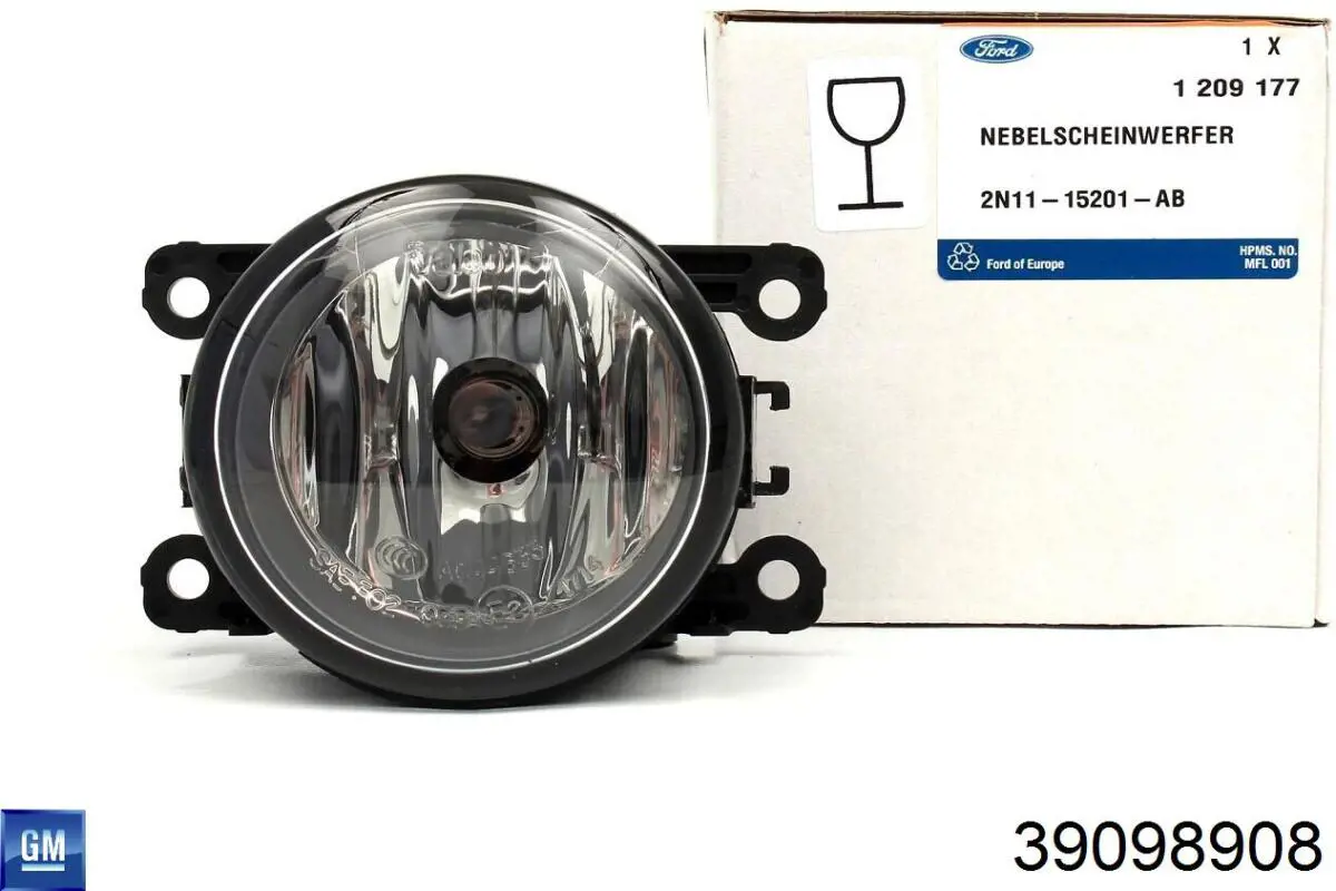 Купить 39098908 General Motors Туманка правая
