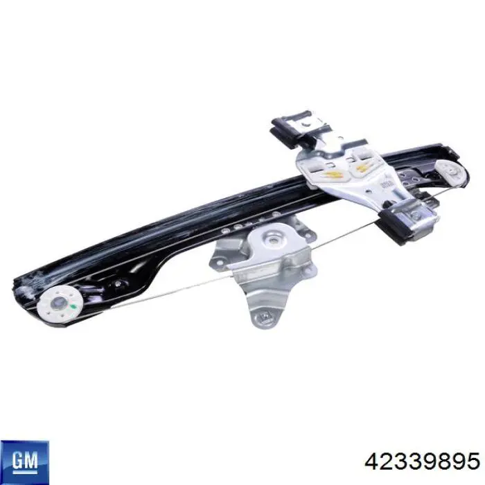 42339895 General Motors Механизм стеклоподъемника передней левой двери
