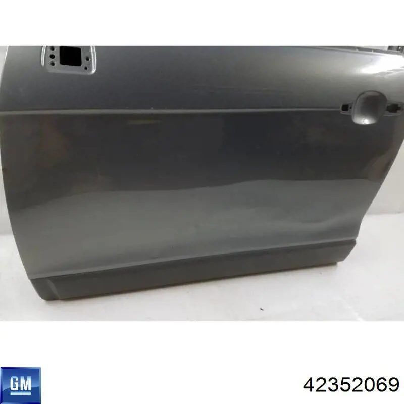 Porta dianteira esquerda para Chevrolet Captiva I C100