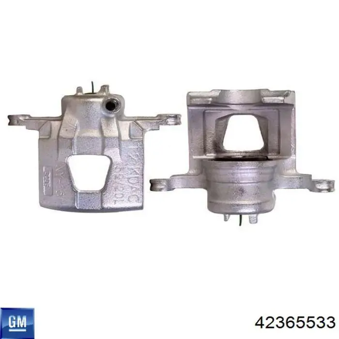 Купить 42365533 General Motors Суппорт тормозной передний левый