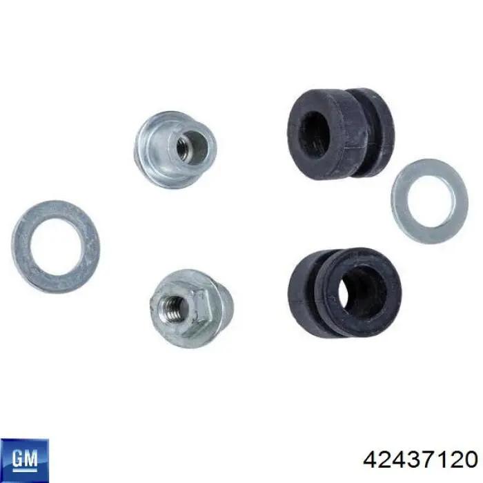 Передний левый датчик абс Opel 42437120